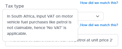 VAT compliance logic